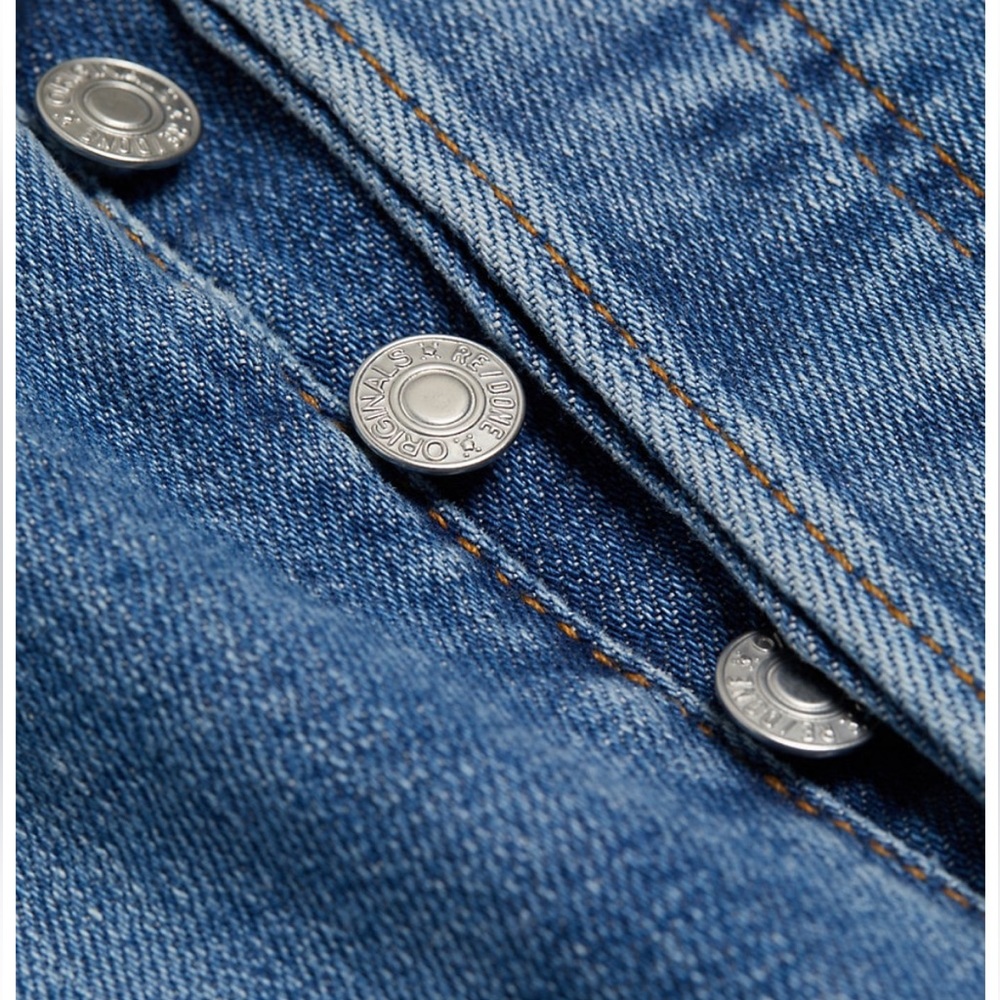 Re/Done 90’s High Rise loose jean in Rio Fade - Picture 6 of 9
